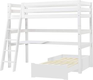 Hoppekids 'Premium' Funktionsbett weiß, inkl. Ausstattung und Rollrost