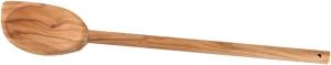 Fackelmann Kochlöffel spitz 30 cm OLIVE, Löffel aus Holz, Design-Küchenhelfer aus Oliven-Holz, robust und mit unverkennbarer Maserung (Farbe: Braun), Menge: 1 Stück