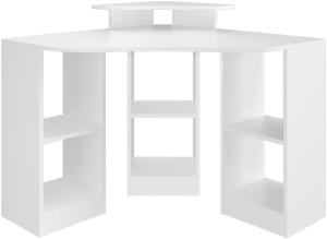 Vicco Eckschreibtisch Weiß 94 x 94 cm, Artur