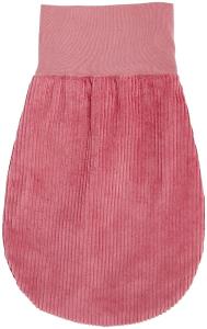 KraftKids Strampelsack Cord Breitcord Rosa für den Frühling/Sommer aus Musselin Baumwolle in zwei Größen erhältlich