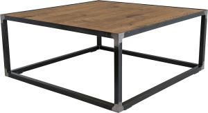 SPINDER John | Blacksmith Couchtisch JOHN Platte Eiche Gestell Stahl 80x80 cm