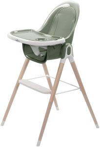 Engel & Storch 2in1 Babyhochstuhl ARTO Kinderhochstuhl Babystuhl Hochstuhl Essstuhl Kombihochstuhl - Grün