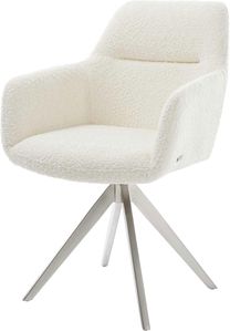 Bouclé (100% Polyester), Edelstahl