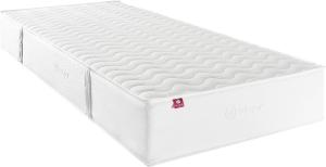 verapur Ortho Plus Titan Taschenfederkern Matratze 180x200 cm H4, waschbarer Bezug, 7-Zonen, Öko-Tex, 24cm hoch, Tonnentaschenfederkernmatratze