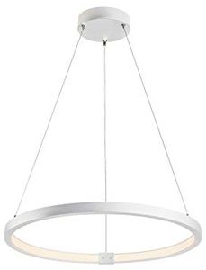 Pendelleuchte Rund 60cm Weiß