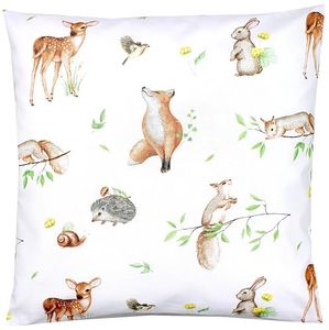 Waldtiere/ Igel/ Reh/ Fuchs/ Kaninchen/ Beige