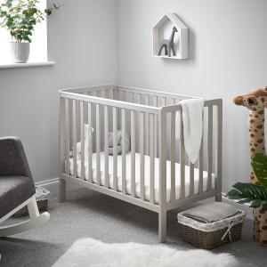 Obaby Bantam Space Saver Kinderbett, warmes Grau