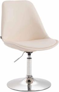 Stuhl Maverick C Kunstleder creme