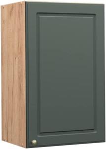 Vicco Küchenschrank Küchenmöbel Fame-Line Landhaus Küche Einbauküche Küchenzeile Blende Unterschrank Hochschrank Hängeschrank (Eiche-Grün-Gold, Hängeschrank 45 cm)