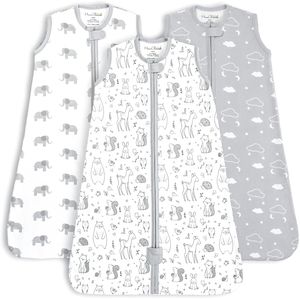 3-pack Animals-elephants-clouds