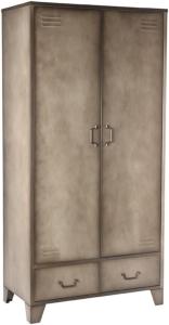 LABEL51 Couchtisch Zip - Oval - Natur / Schwarz - Mangoholz / Metall - ø130x70 cm