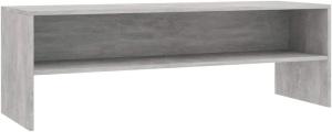 vidaXL TV-Schrank Betongrau 120x40x40 cm Holzwerkstoff 800040