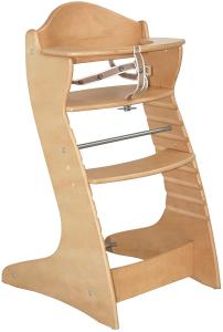 roba Treppenhochstuhl 'Chair Up' - mitwachsender Hochstuhl - Holz - Natur