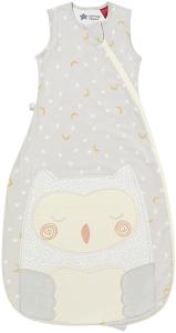 Tommee Tippee Babyschlafsack, The Original Grobag, Hüftgerechtes Design, Weiches Gewebe mit Hohem Baumwollanteil, 6-18 Monate, 2,5 TOG, Ollie die Eule