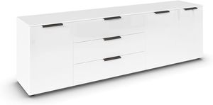 Korpus Alpinweiß | Glasfront Weiß