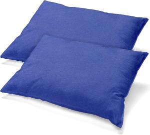 aqua-textil Kissenbezüge Classic Line Kissenbezüge Kissenhüllen 2er Set 40x60cm royalblau