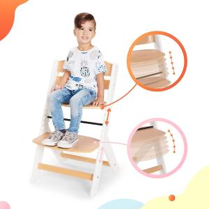 KINDERKRAFT High chair ENOCK white legs