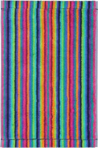 CAWÖ Gästetuch - C Life Style Stripes, Walkfrottier Multicolor 30x50cm