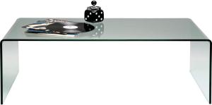 Kare Design Clear Club Couchtisch Basic 120x60 cm, Glascouchtisch, (H/B/T) 40 x 120 x 60 cm