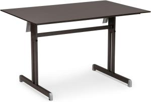 Bodega Klapptisch 120x80 Stahlrohr Anthrazit