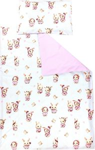 Kaninchen/ Rosa/ Punkte