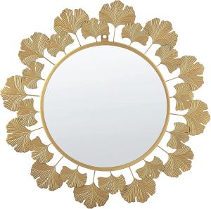 Wandspiegel gold ø 49 cm TULUZA