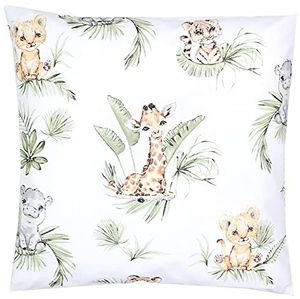 Safari / Löwe / Braun / Blätter / Grün