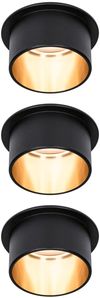 Schwarz Matt/Gold