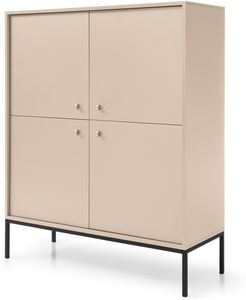 Beige/Schwarz