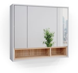 Weiß/Sonoma Eiche