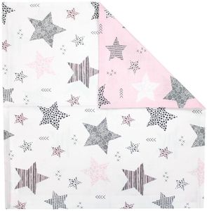 Sterne Rosa / Schwarz