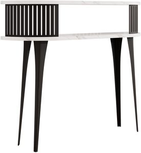 schwarz/bianco marmor
