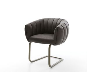 Sitzschale: Anthrazit Vintage; Gestell: Titan