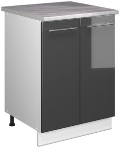 Anthracite High Gloss/White