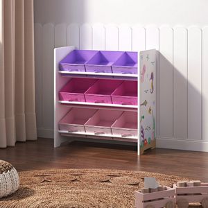 Weiß / Lila / Rosa