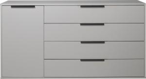 Mäusbacher Bonnie Sideboard 168 x 87 x 45 cm Kreidegrau matt