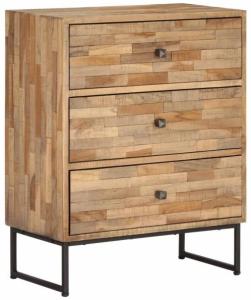 vidaXL Sideboard Recyceltes Teakholz 60 x 30 x 75 cm