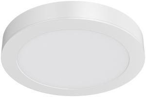 LED Aufbau Deckenleuchte Deckenlicht Rund 24W 2400LM 4000K, Ø30cm Ultra Slim LED Panel weiß