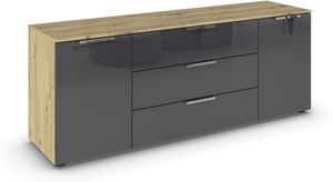 Eiche Artisan | Glas Basalt