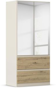 Beige | Eiche Artisan | Griffprofil Beige