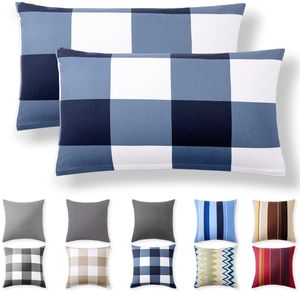 21 Blue Checkers - Blau Kariert