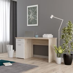Beige/Weiß