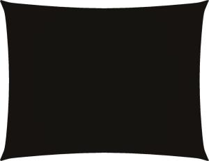 vidaXL Sonnensegel Oxford-Gewebe Rechteckig 2x3 m Schwarz 135750