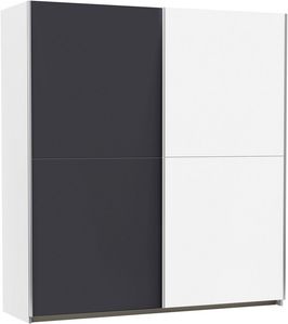 Grau-Metallic/Alpinweiß