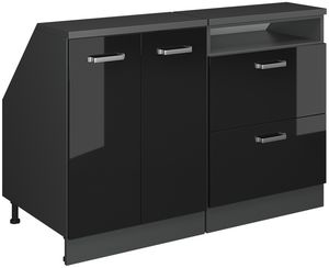 Black High Gloss/Anthracite
