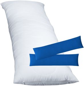 1 Kissen+bezug 2x Royalblau