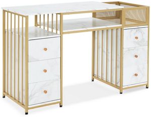 Holzmaserung/Gold, Marmor-Optik/Gold