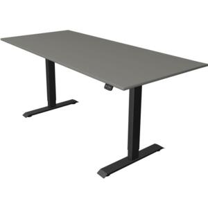 Kerkmann Schreibtisch Sitz- /Stehtisch Move 1 anthrazit 180x80x74-123 cm grafit