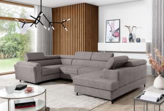 Wohnideebilder Escada Grau Ecksofas & Eckcouches Esc_77