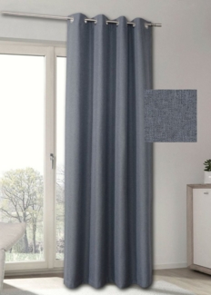 my home Vorhang MAILAND (1 St), Ösen, blickdicht, blickdicht, verschiedene Farben, 140 x 235, Sicht- und Lichtschutz